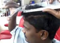 印度自宮頭髮神技