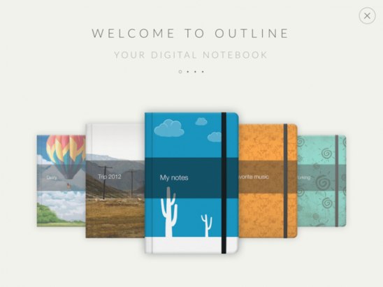 Outline數位筆記本讓iPad化身變為有組織的個人手札