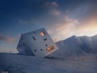 ATELIER 8000 設計斯洛伐克雪山中的魔方住屋