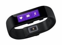 微軟智慧穿戴裝置 Microsoft Band ，售價 199 美金並具心跳與紫外線偵測