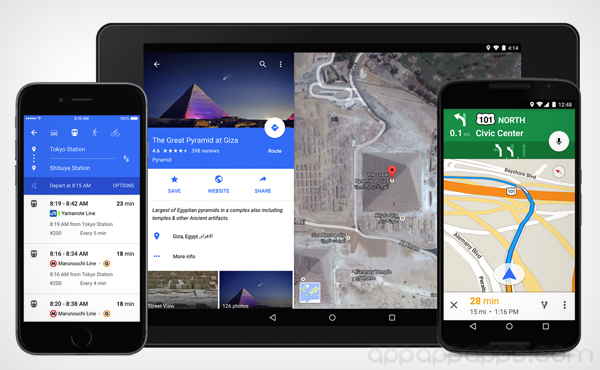 終於到地圖了: Google Maps 革新 Apps 出爐