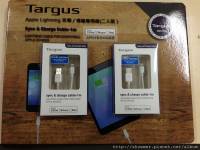 好市多專賣的便宜好物 Targus 2入裝 Lightning 原廠MFI認證傳輸線