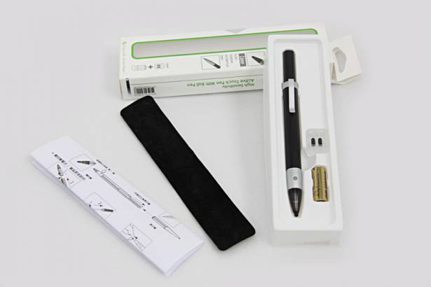 【Obien】無雙二刀流兩用2.6mm細字電容式平板電腦觸控原子筆