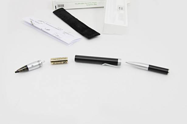 【Obien】無雙二刀流兩用2.6mm細字電容式平板電腦觸控原子筆