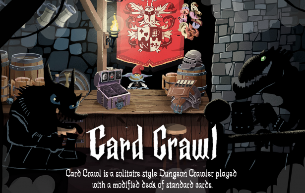 可愛的德國風格，以中古世紀為背景的桌遊 APP《Card Crawl》