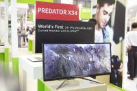 Computex 2015 ： 看來曲面 21:9 螢幕是電競趨勢， Acer 展出 Predator X34 曲面 G-Sync 螢幕