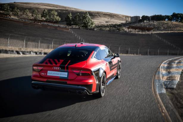 Audi 展示 Roddy RS 7 概念車賽道自動駕駛短片，下一代頂級房車 A8 將會搭載基於此的技術