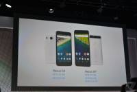 新一代 Google Android 6.0 展示機登場， Nexus 5X Nexus 6P 大小