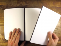 方便的磁性活頁筆記本，換頁超方便