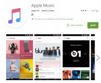 不限於 iOS ， Apple Music 於 Play Store 上架