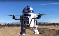 第一台會飛天的R2-D2四軸飛行器