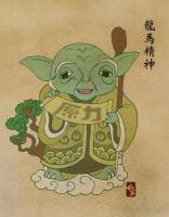 當 Star Wars 星際大戰中的角色遇上了中國新年