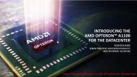 AMD ARM 伺服器處理器終於登場，正式推出 Opteron A1100 系列