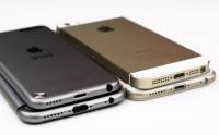 iPhone 6 金 太空灰版清晰比較: iPhone 5s HTC One GS5 配件完美接合 