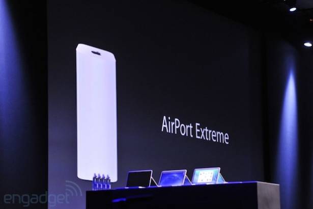 Apple 發表新款 AirPort Extreme 與 Time Capsule 無線基地台，加入了 802.11ac 規格