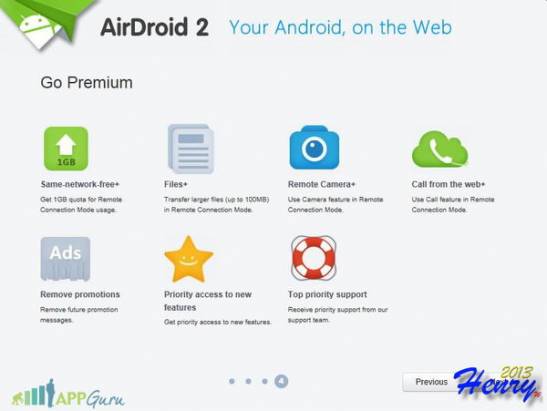 強大的Android管理程式 – AirDroid 2