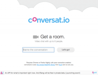 WebRTC 輕鬆上手 – 使用 conversat.io 實際玩！